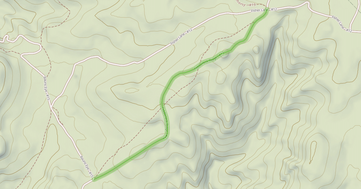 Map preview of Fiddleneck Ridge - #13