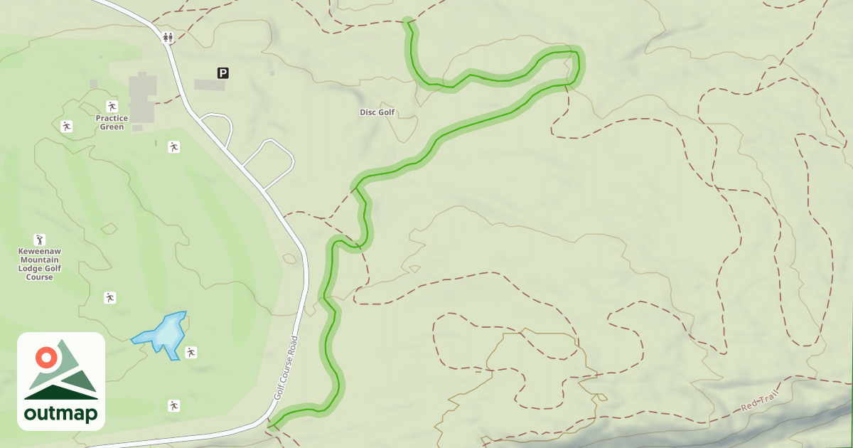 Map of Chipmunk Run