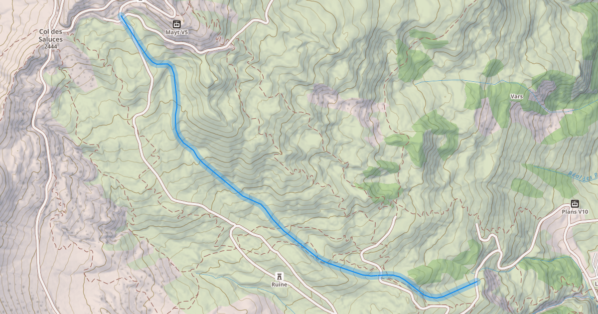 Map preview of Les Cabrettes