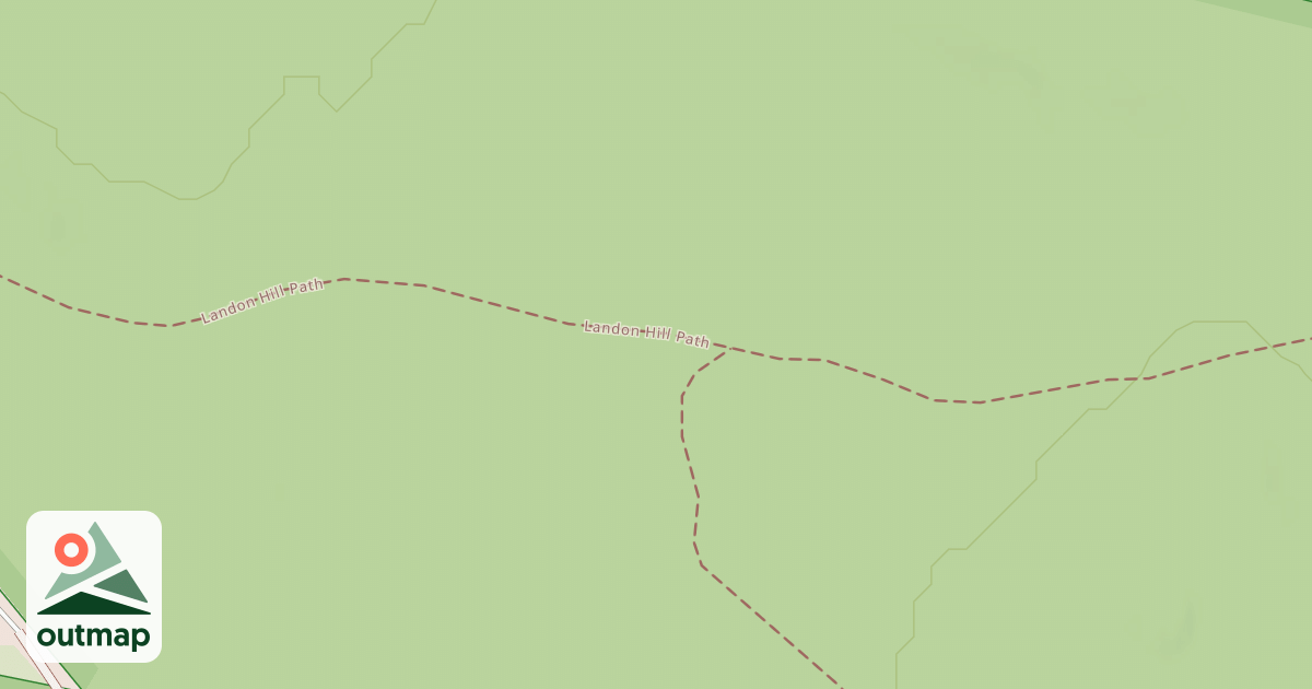 Map of Landon Hill Path