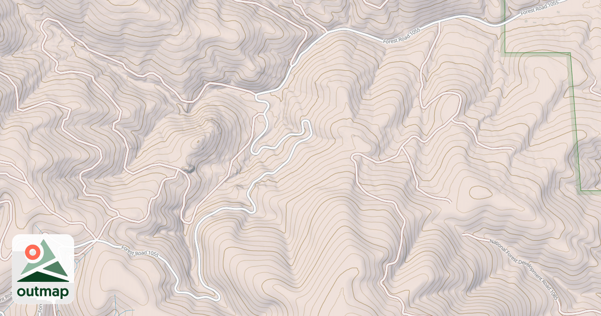 Map of Sawmill Gulch Snowmobile