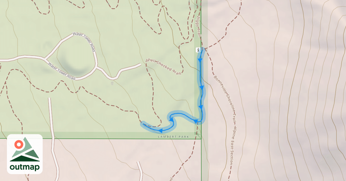 Map of Invincible Trail