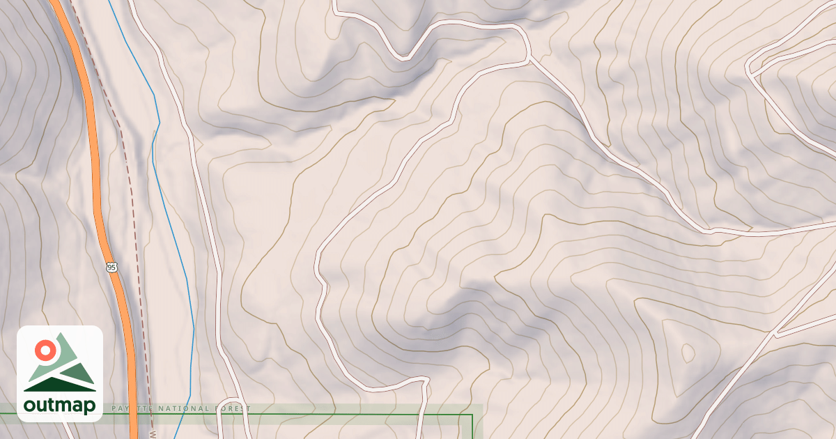 Map of GAYLORD CREEK