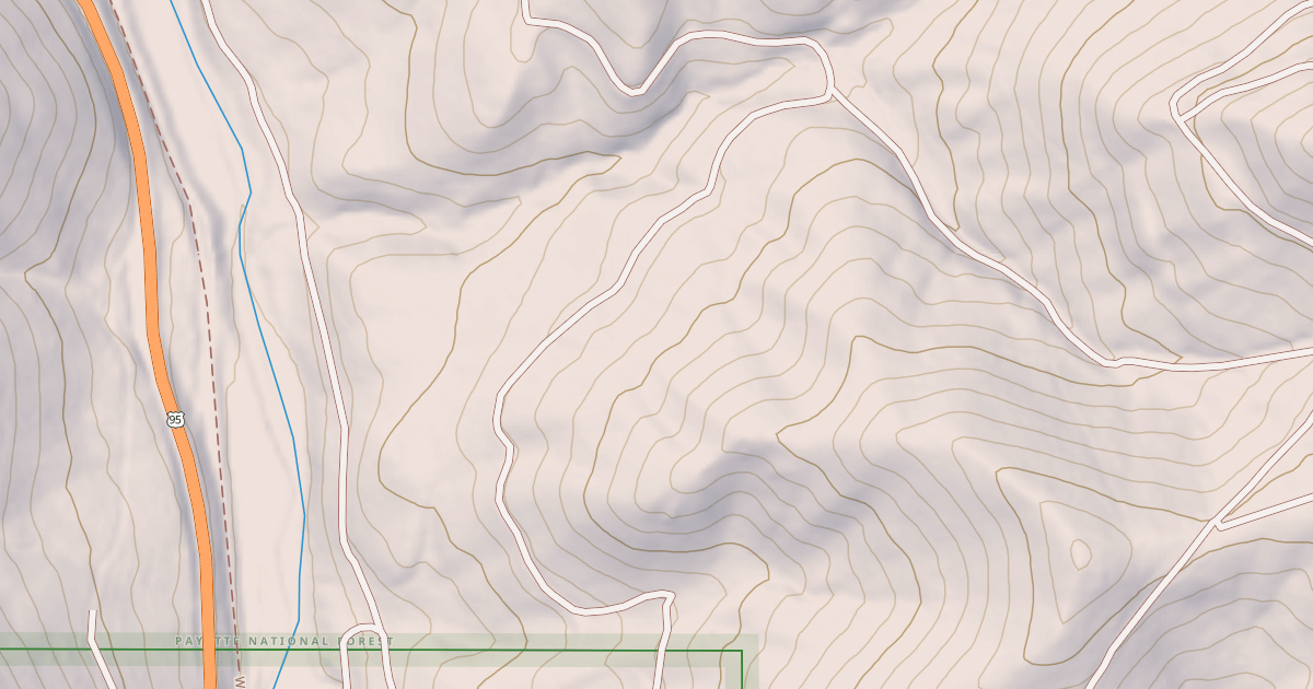 Map preview of GAYLORD CREEK