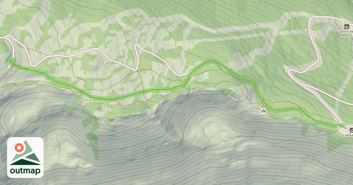Map of Le Berger