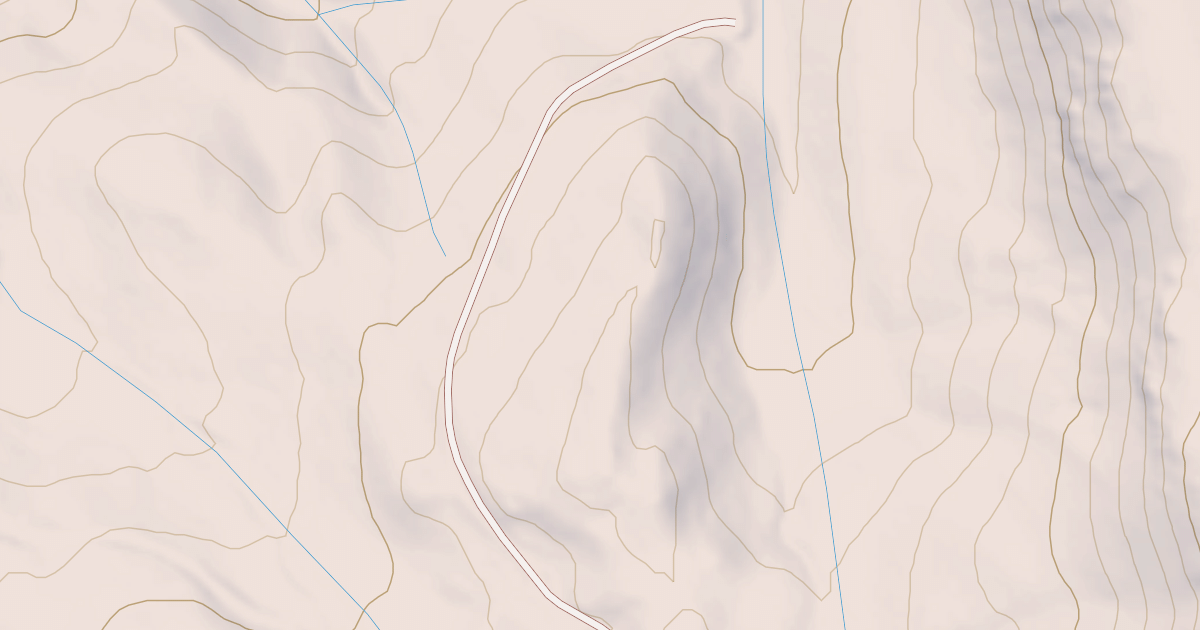 Map preview of MILLER GULCH SPUR