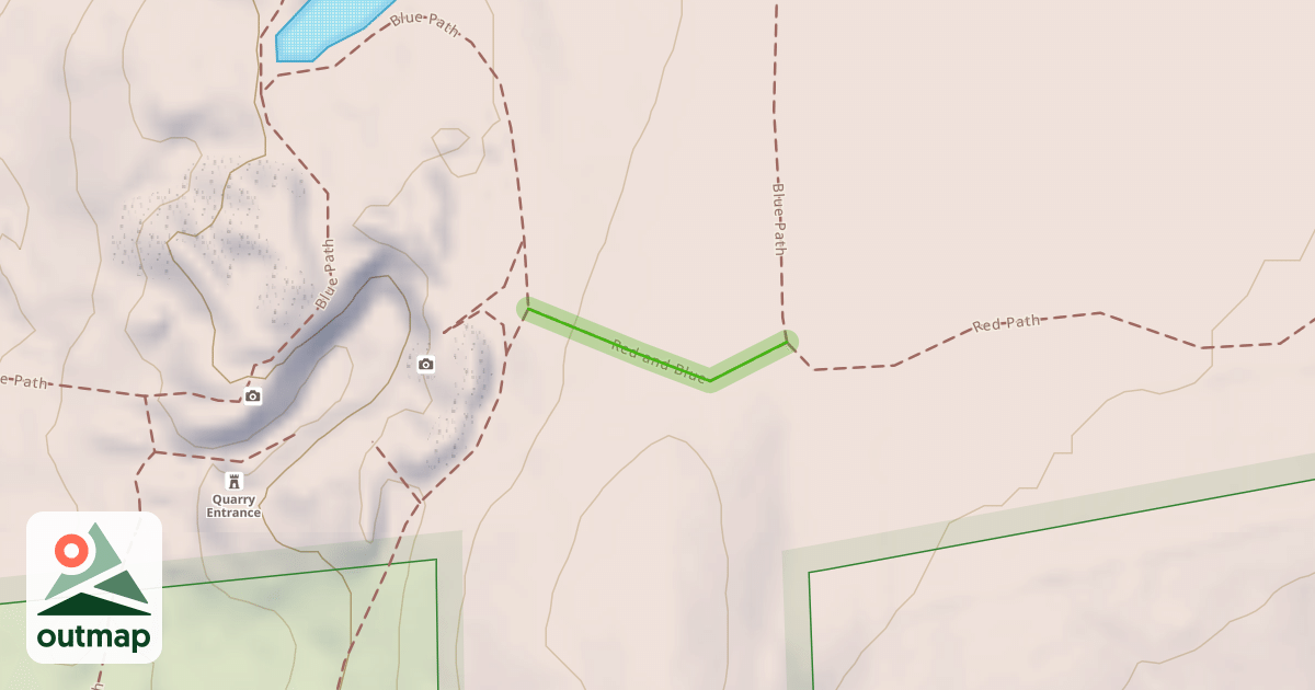 Map of Red and Blue
