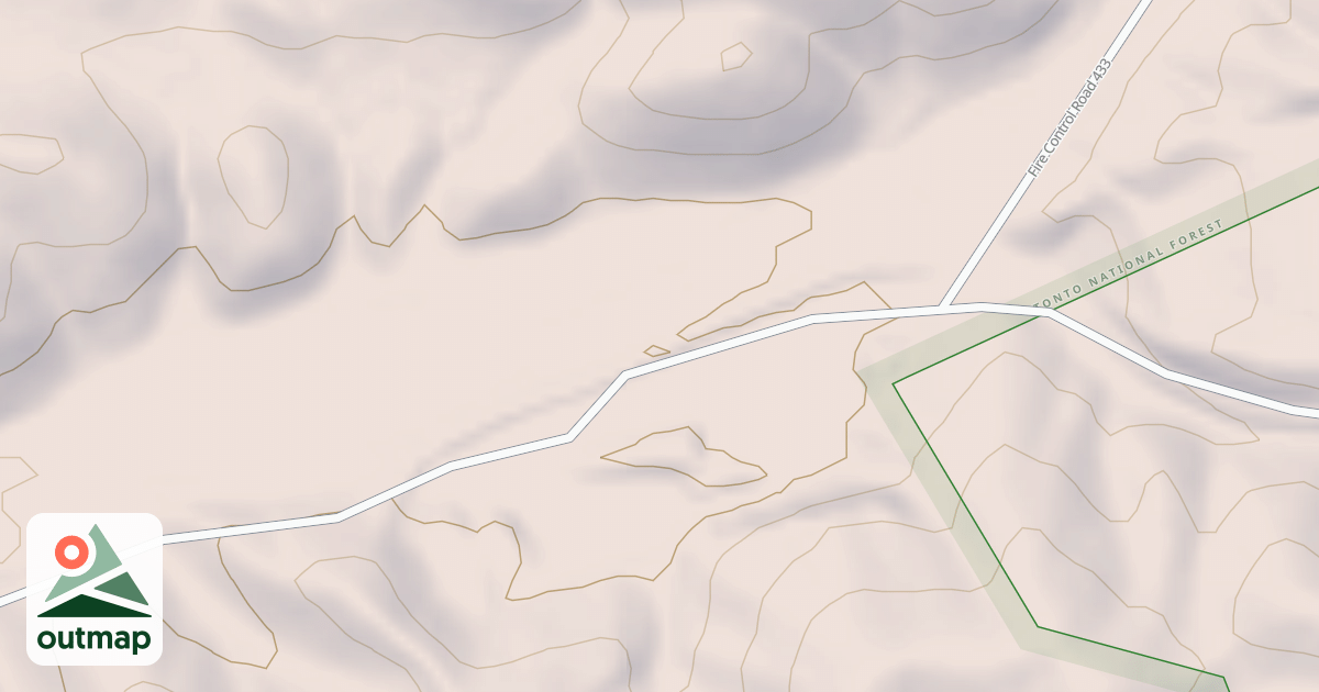 Map of MAYFIELD CANYON