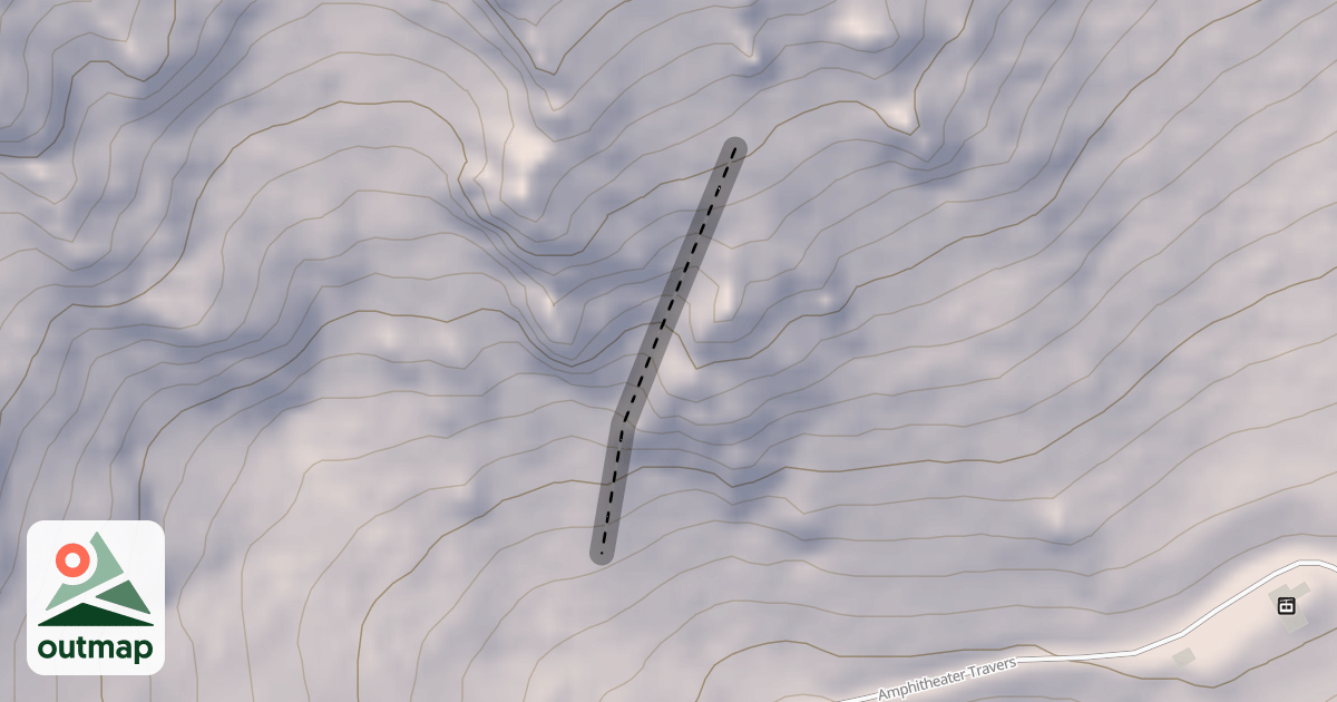 Map of Liar's Slide
