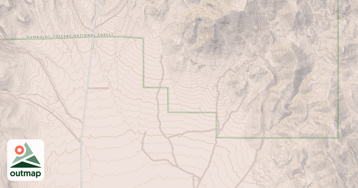 Map of TOM BASIN