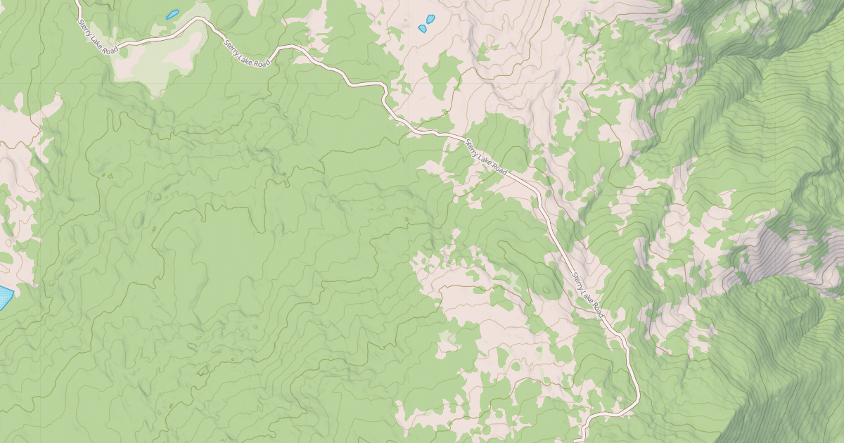 Map preview of STERRY LAKE
