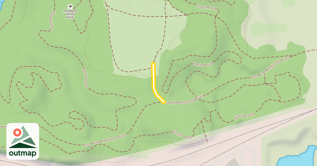 Map of Green Meadow Loop