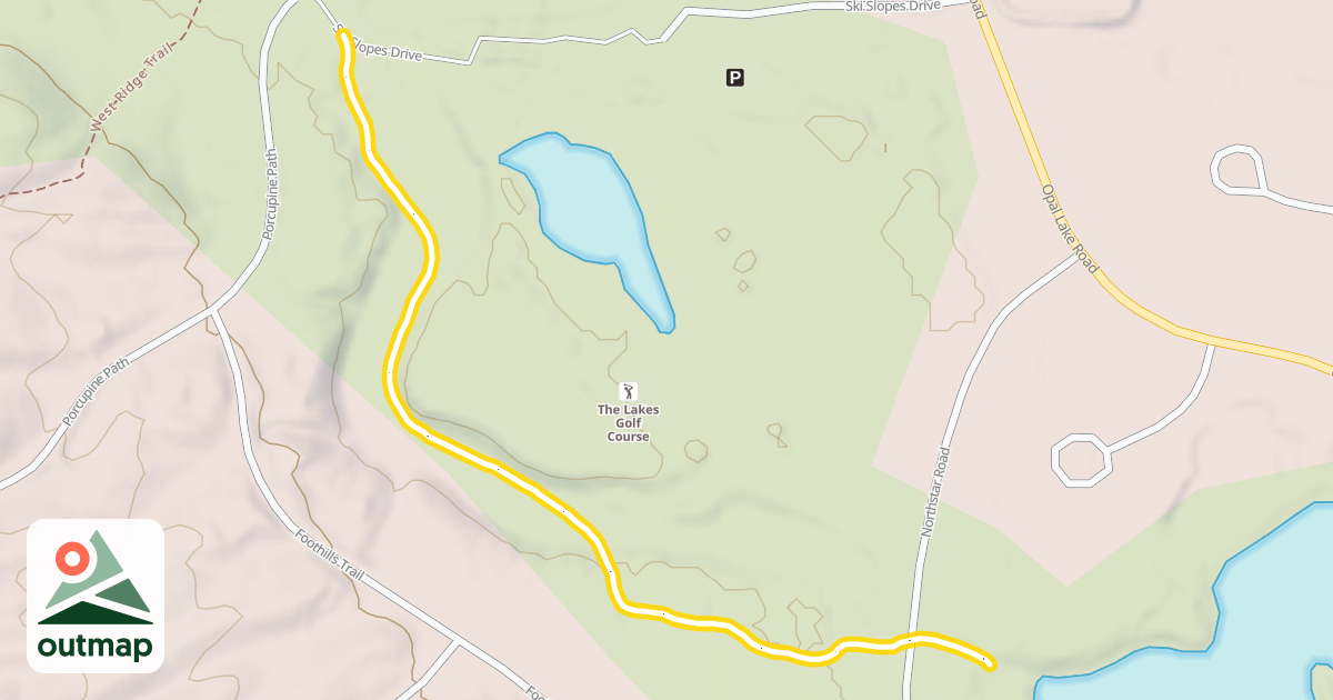 Map of Herringbone Trail