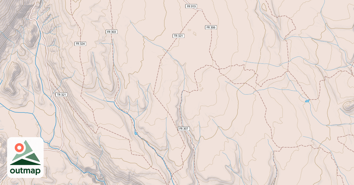 Map of South Brockover Atv