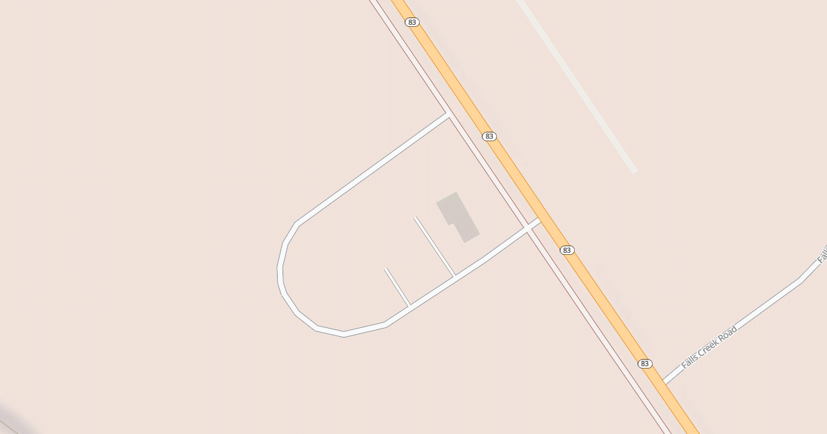 Map preview of CONDON RANGER STATION