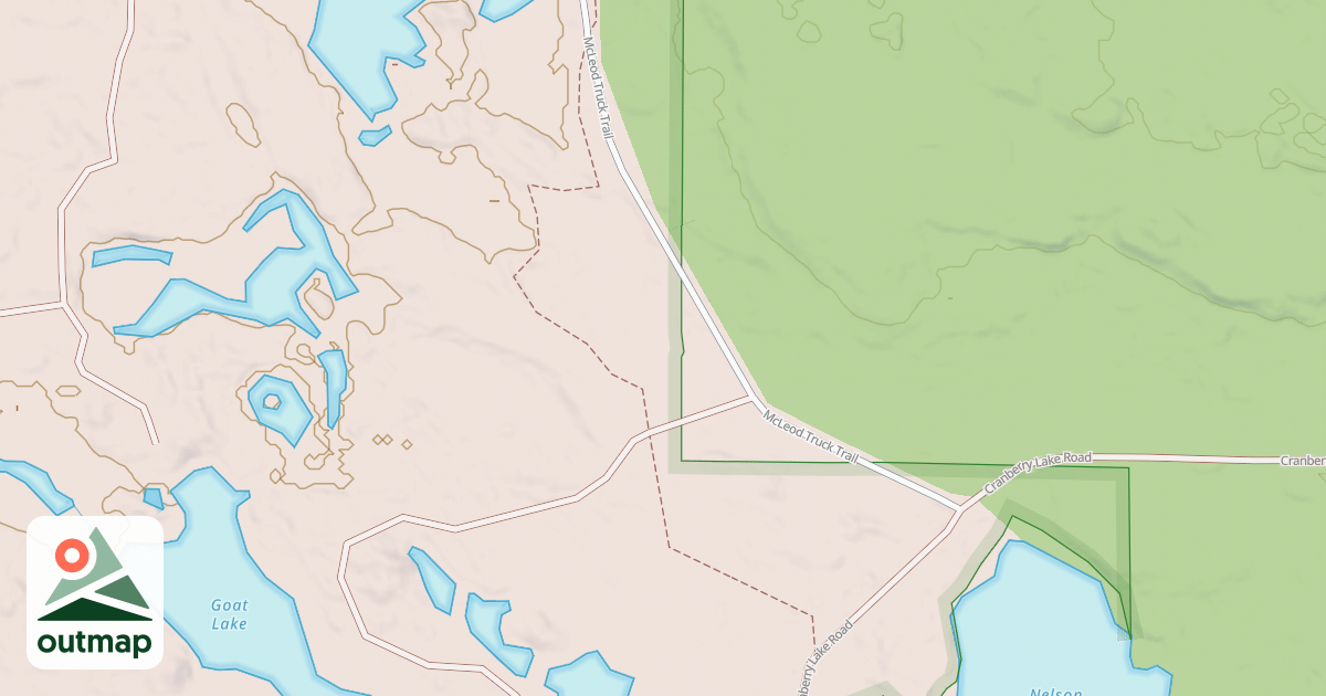 Map of Newberry-rexton Motorcycle Trail