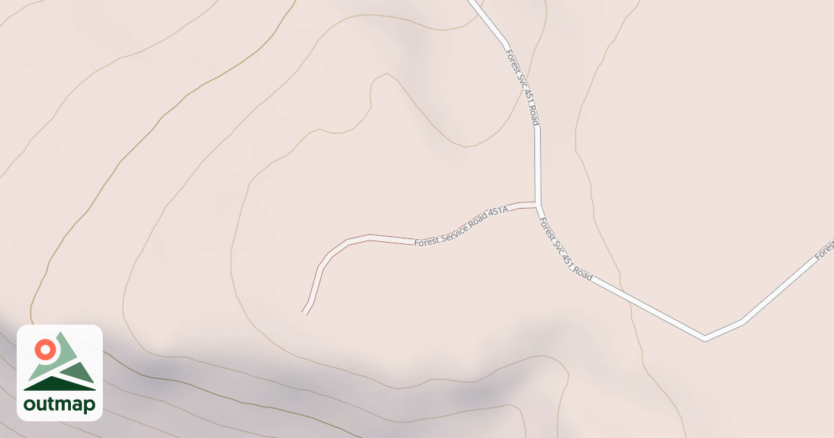Map of USFS National Forest System Roads {530D76D7-63A4-495C-9E98-440E30775D30}