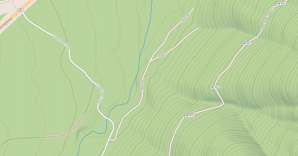 Map preview of 3540630