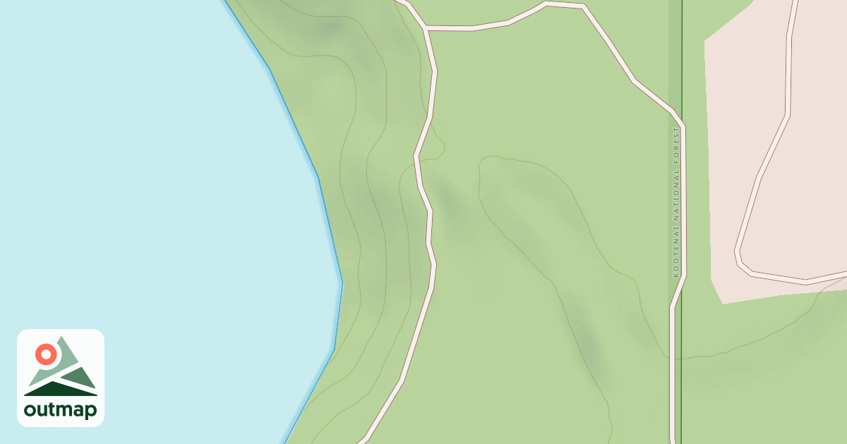 Map of Douglas Hill Ohv North Loop