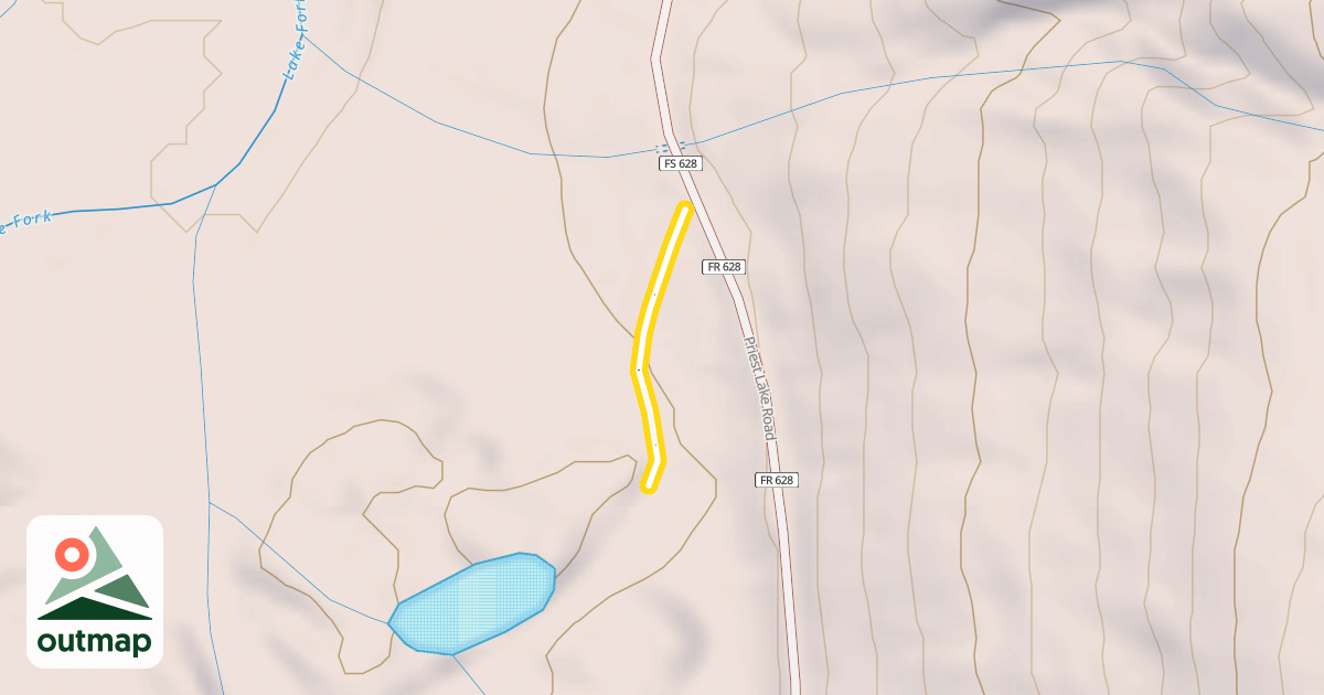 Map of RR Grade Connector