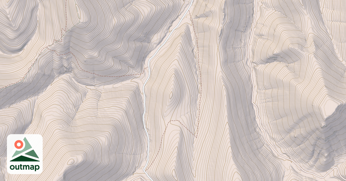 Map of LONG COULEE