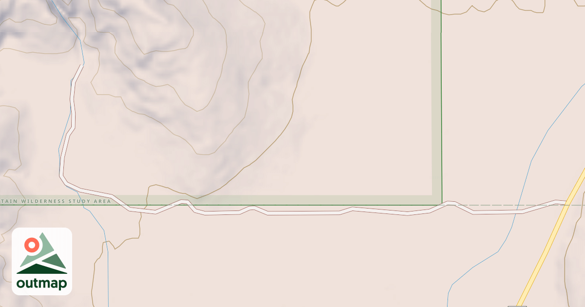 Map of BLM National GTLF Public Motorized Roads 32d9cb61-5f2e-45e9-978c-4a9a35253919