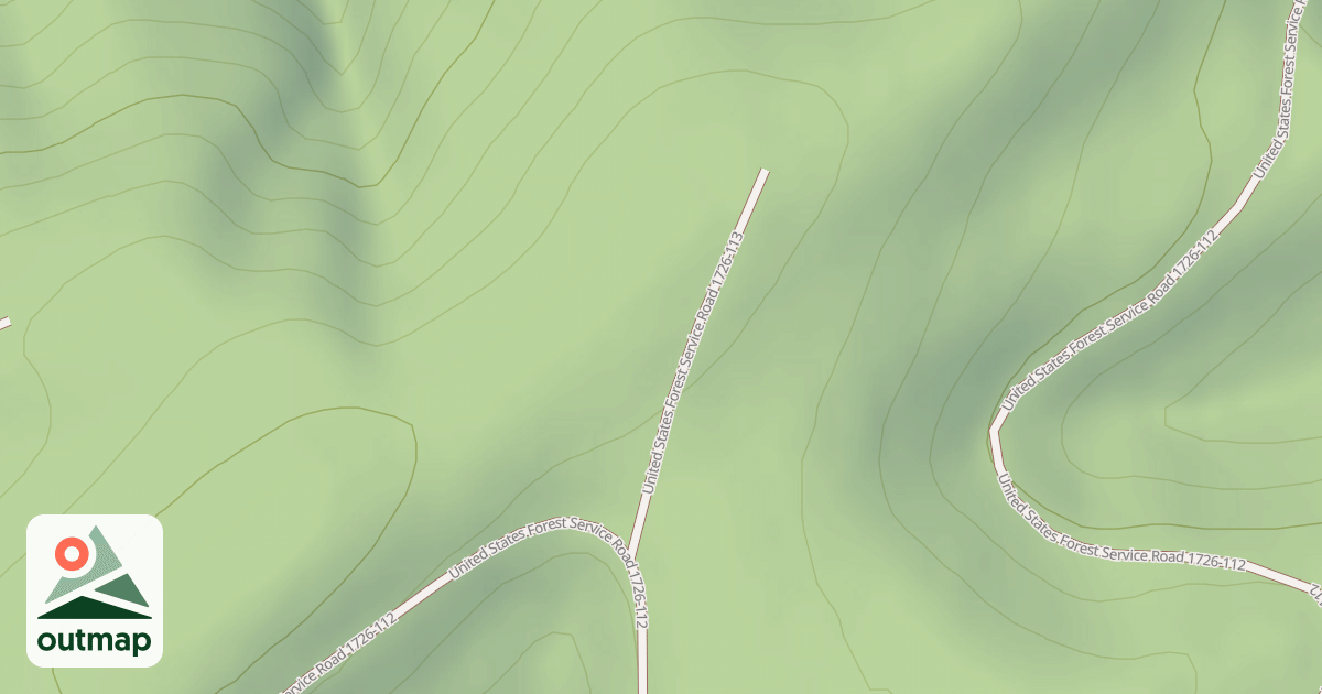 Map of USFS Motor Vehicle Use Map Roads {F019A03D-55FD-4CB5-9DD8-DA961DE0DC6B}