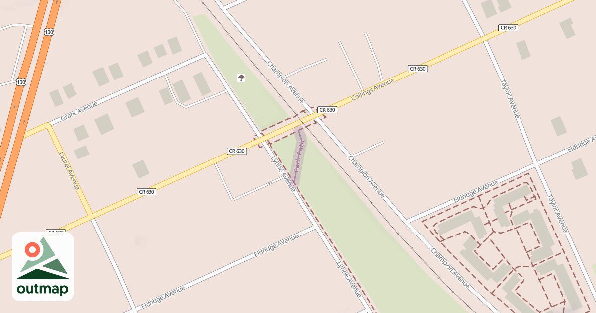 Map of Park Path in Camden