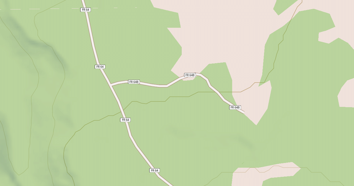 Map preview of USFS National Forest System Roads {49F07E64-B28D-46D8-920A-0C5D79D036BF}