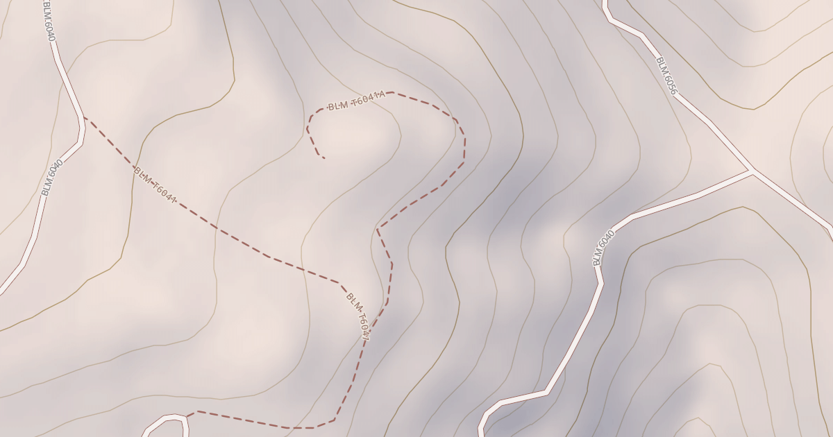 Map preview of BLM National GTLF Public Motorized Trails 2c589597-c73e-4289-8c58-fe769634328a