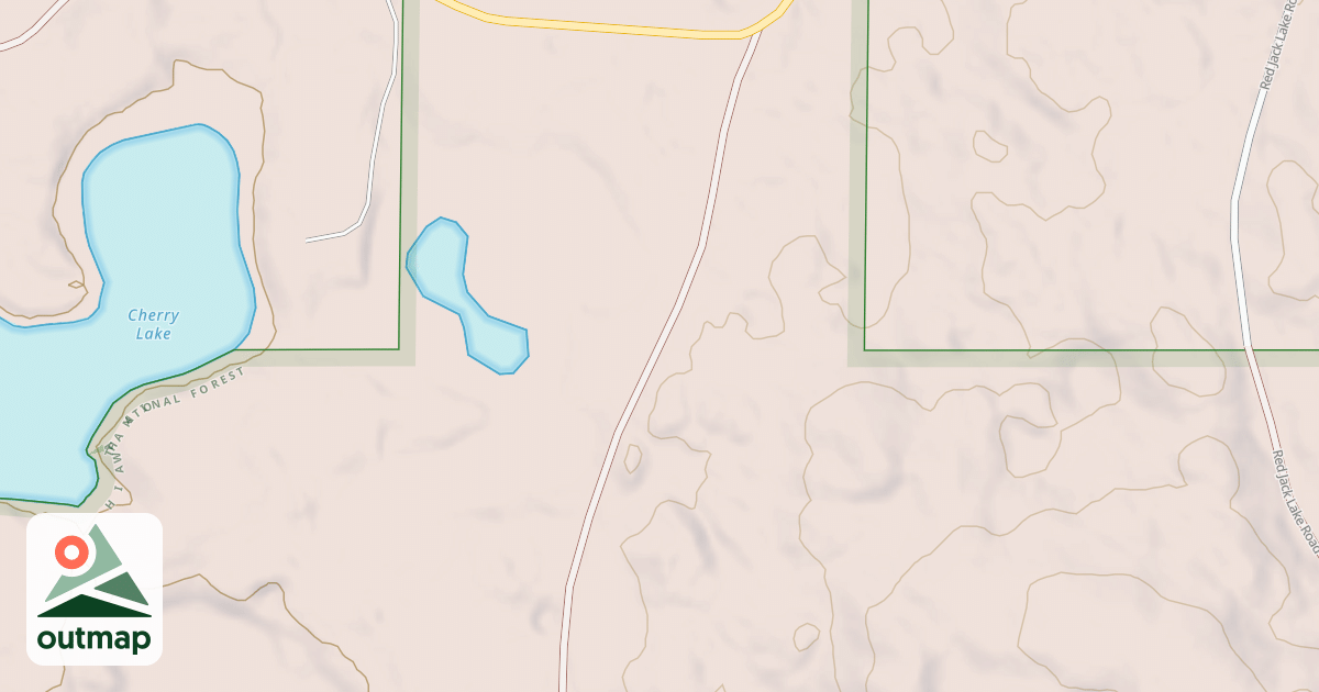 Map of DOE LAKE RD SPUR I