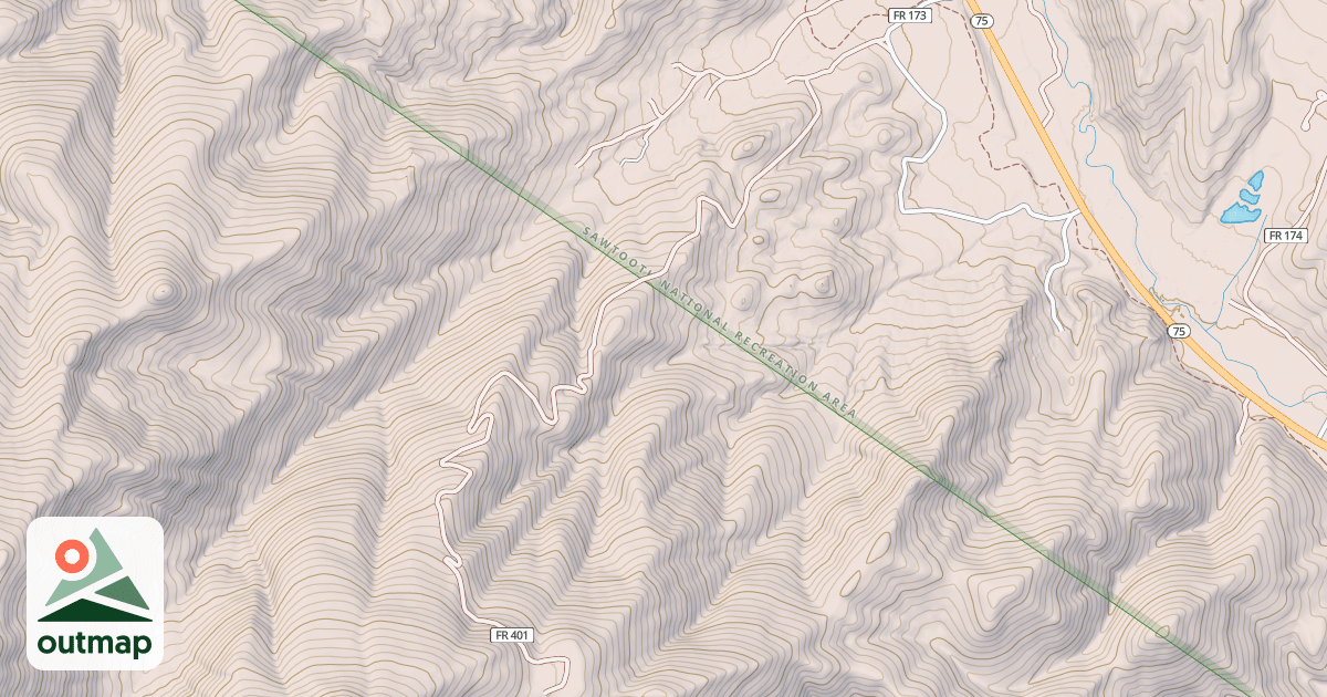 Map of BUTTERFIELD ROAD
