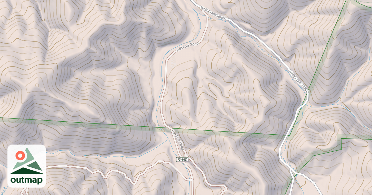 Map of FED FORK
