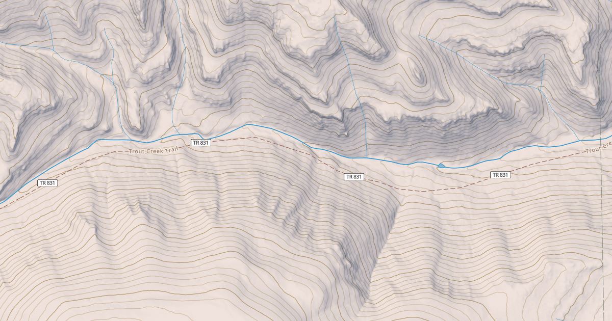 Map preview of Trout