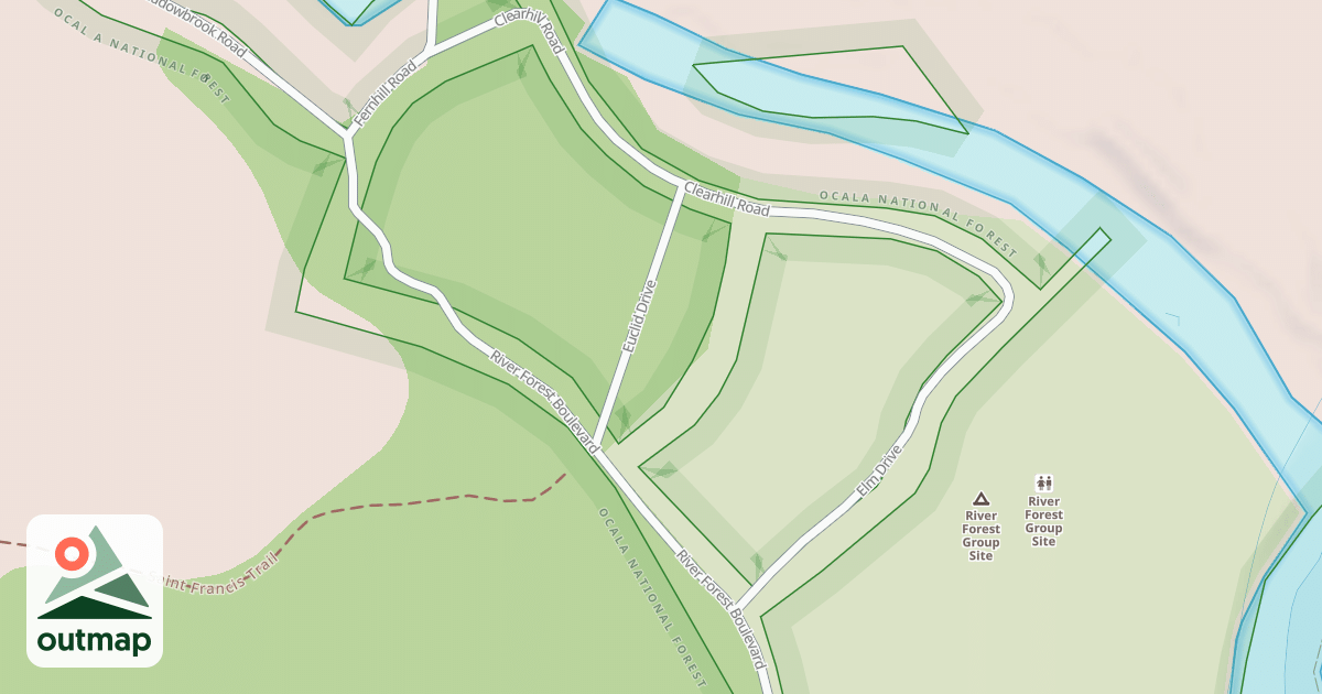Map of USFS Motor Vehicle Use Map Roads {098C99E7-5619-4EE0-B406-544BDDA3366B}