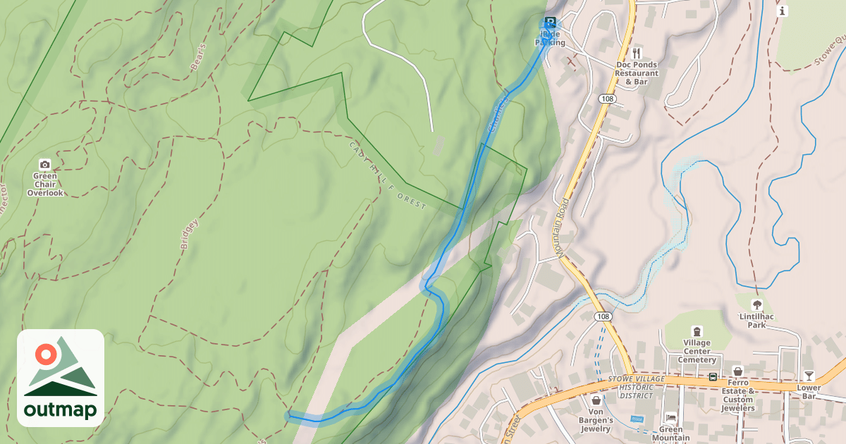 Map of Charlie's