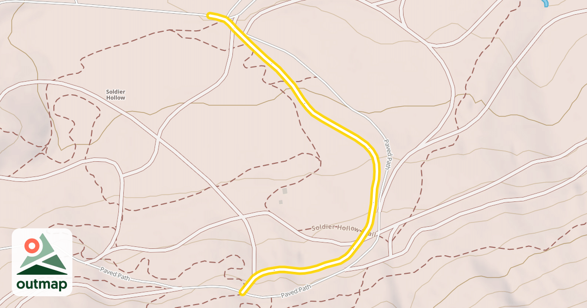 Map of Hermodes Hill