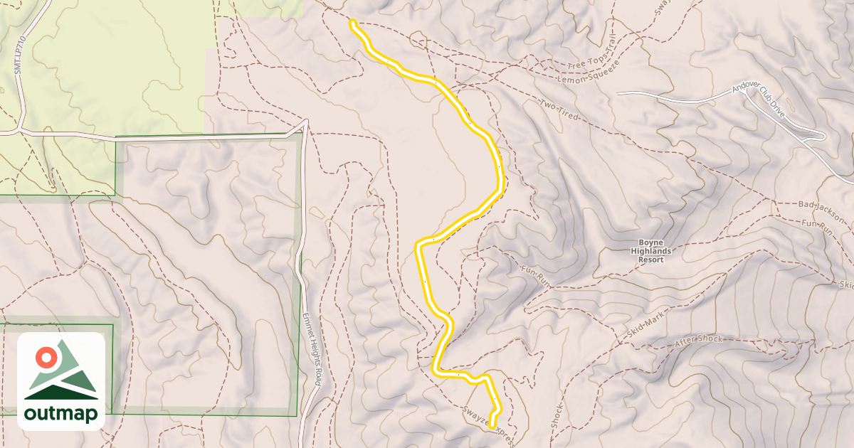 Map of Kirk Rout