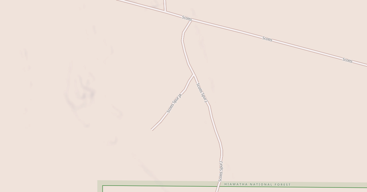 Map preview of SCOTTS SPUR J