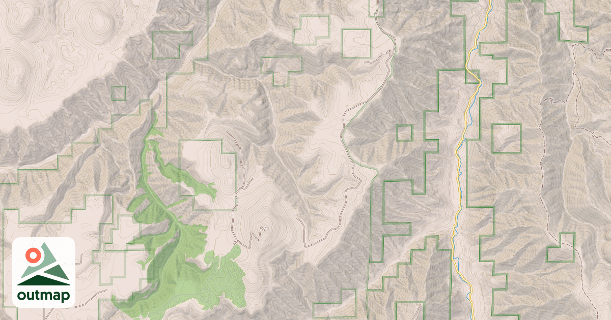 Map of HARL BUTTE