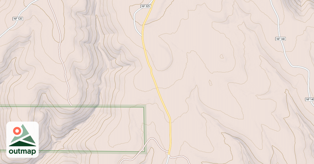 Map of USFS Motor Vehicle Use Map Roads {1F66EAFF-5352-488B-9DDE-C43B2F3B5586}