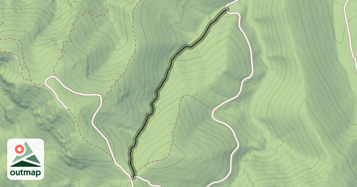 Map of Vallon de la Marche en Pierre