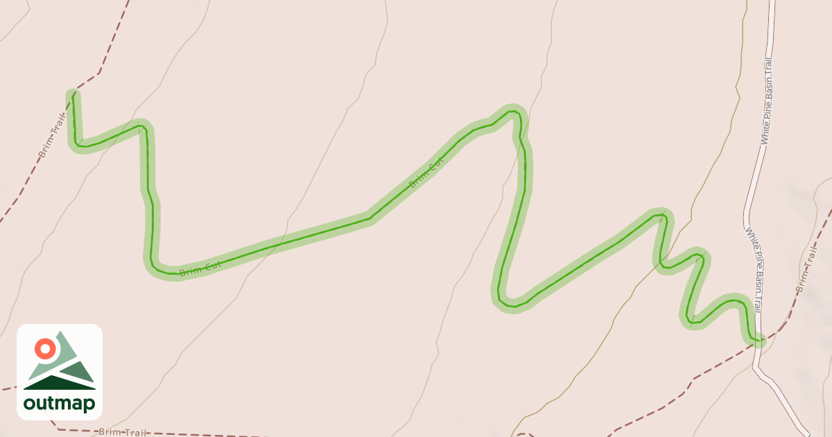 Map of Brim Cut