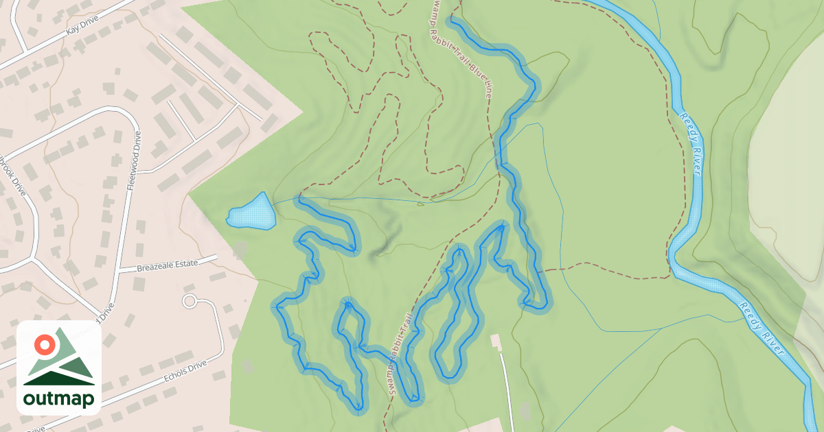 Map of Orange Trail