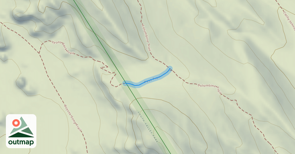 Map of Pass Trail