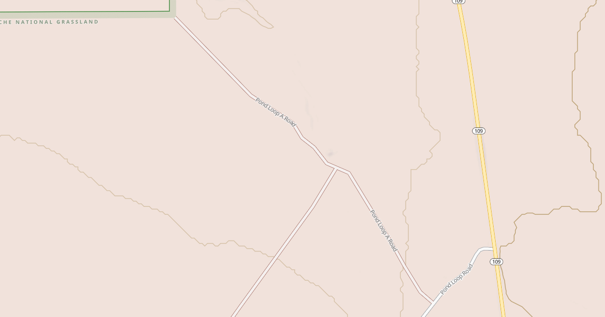 Map preview of POND LOOP A