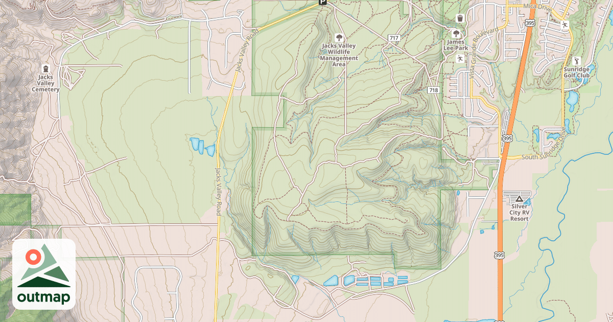 Map of JACKS V. ROAD
