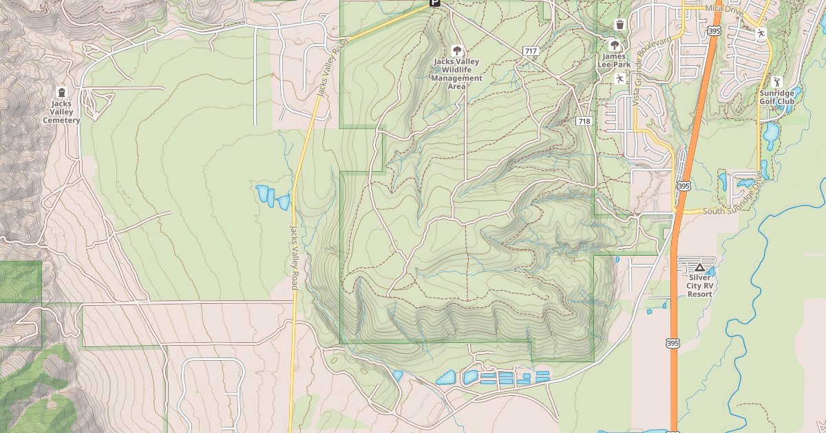 Map preview of JACKS V. ROAD
