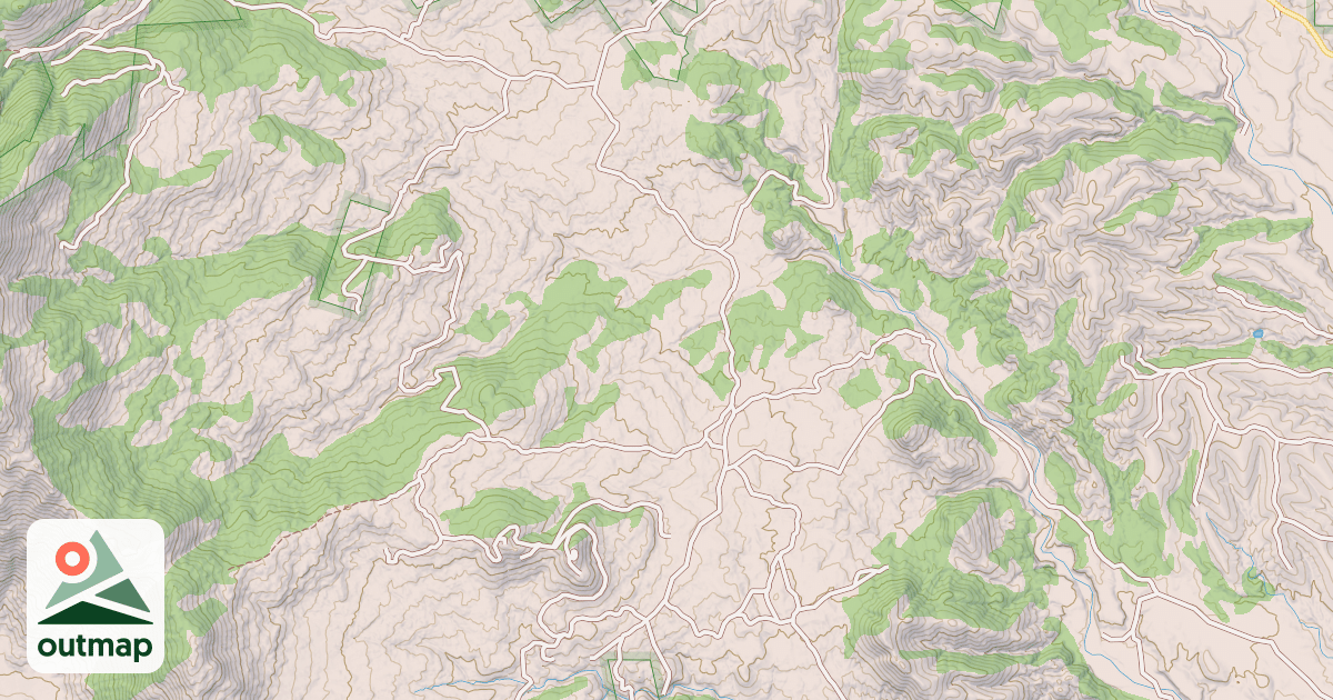 Map of BENTON SPRING