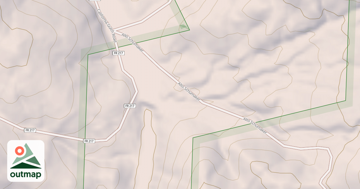 Map of ALTO SCHUMAKER